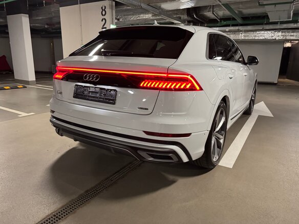 2020 Audi Q8 50 TDI I (4M), белый, 6250000 рублей - вид 8