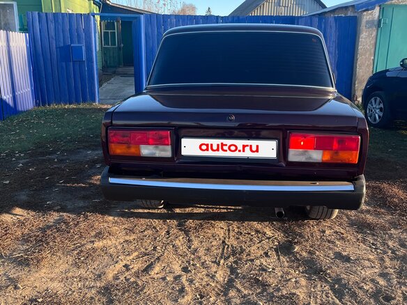 2010 Lada (ВАЗ) 2107, фиолетовый, 240000 рублей - вид 2