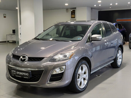 2010 Mazda CX-7 I Рестайлинг, серый, 924000 рублей, вид 1
