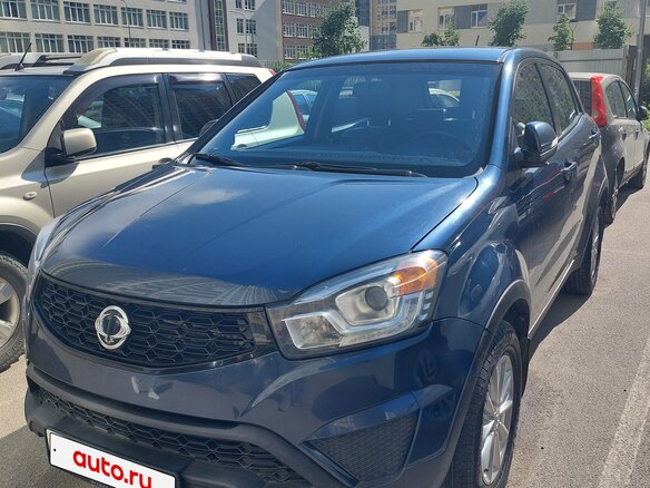 2013 SsangYong Actyon II, синий, 1099000 рублей