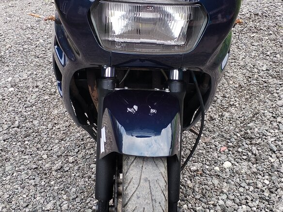 1998 Suzuki GSX 600F Katana, синий, 200000 рублей - вид 3