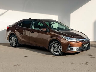 2018 Toyota Corolla XI (E160, E170, E180) Рестайлинг 1, коричневый, 1750000 рублей, вид 3