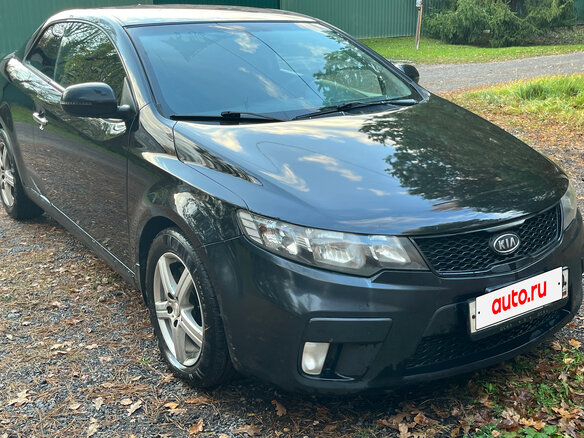 2012 Kia Cerato Koup II, чёрный, 950000 рублей - вид 1
