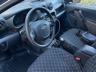 2012 Lada (ВАЗ) Granta I, серебристый, 570000 рублей, вид 5