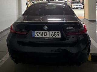2024 BMW 3 серии 320i VII (G2x) Рестайлинг 2, чёрный, 5378120 рублей, вид 3
