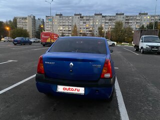 2006 Renault Logan I, синий, 260000 рублей, вид 4