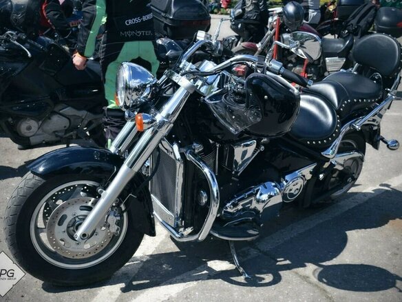 2007 Kawasaki VN2000 Vulcan, чёрный, 1100000 рублей - вид 1
