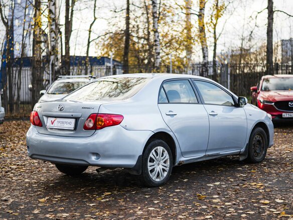 2007 Toyota Corolla AMT X (E140, E150), голубой, 499000 рублей - вид 1