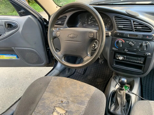 2008 Chevrolet Lanos I, чёрный, 90000 рублей - вид 6