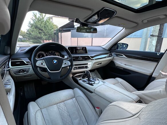 2017 BMW 7 серии Long 730Ld xDrive VI (G11/G12), чёрный, 2930000 рублей - вид 14