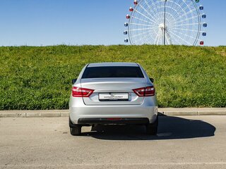 2016 Lada (ВАЗ) Vesta I, серебристый, 600000 рублей, вид 4
