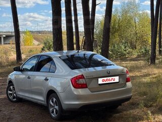 2014 Skoda Rapid I, серебристый, 480000 рублей, вид 1