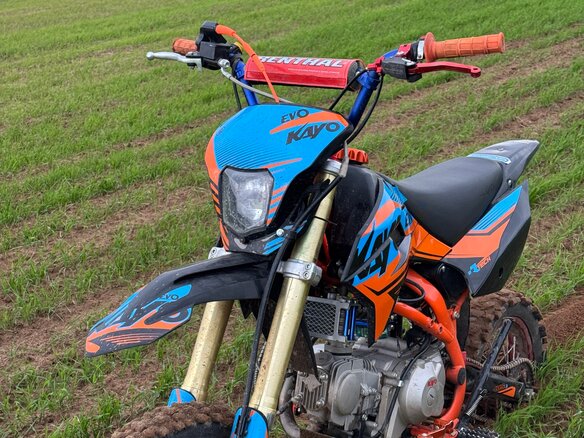 2024 Kayo Evolution YX125EM, оранжевый, 50000 рублей