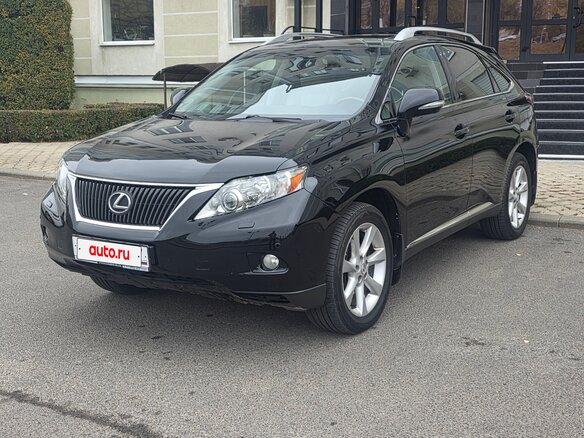 2008 Lexus RX 350 III, чёрный, 1600000 рублей