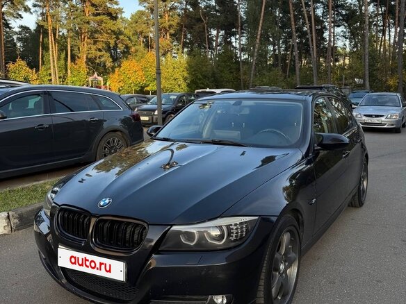2011 BMW 3 серии 318i V (E90/E91/E92/E93) Рестайлинг, чёрный, 1200000 рублей