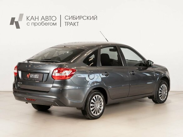 2018 Lada (ВАЗ) Granta I Рестайлинг, серый, 621200 рублей - вид 2