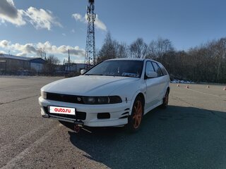 1998 Mitsubishi Legnum, белый, 450000 рублей, вид 1