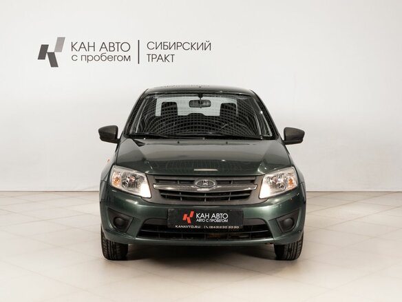 2016 Lada (ВАЗ) Granta I, зелёный, 380000 рублей - вид 1