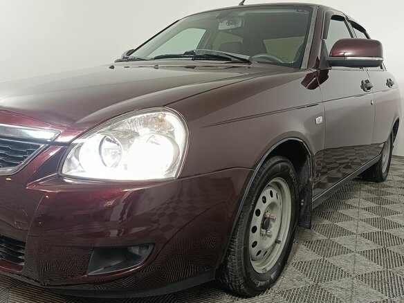 2012 Lada (ВАЗ) Priora I, красный, 460000 рублей - вид 19