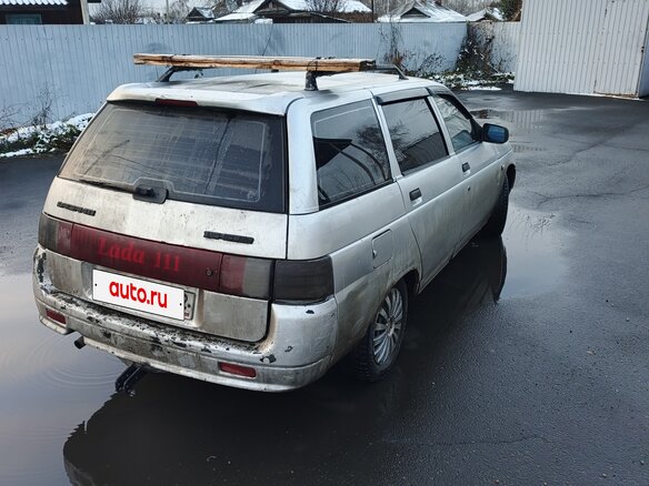 2001 Lada (ВАЗ) 2111, серебристый, 115000 рублей - вид 6