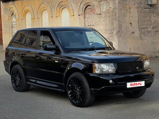 2008 Land Rover Range Rover Sport I, чёрный, 1370000 рублей, вид 1