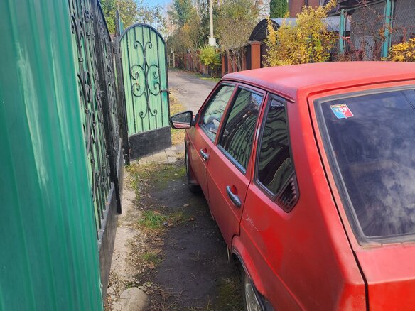 1991 Lada (ВАЗ) 2109, красный, 35000 рублей - вид 3