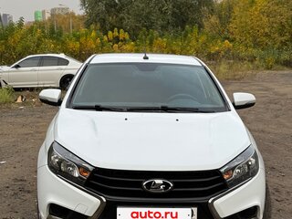 2020 Lada (ВАЗ) Vesta I, белый, 970000 рублей, вид 1