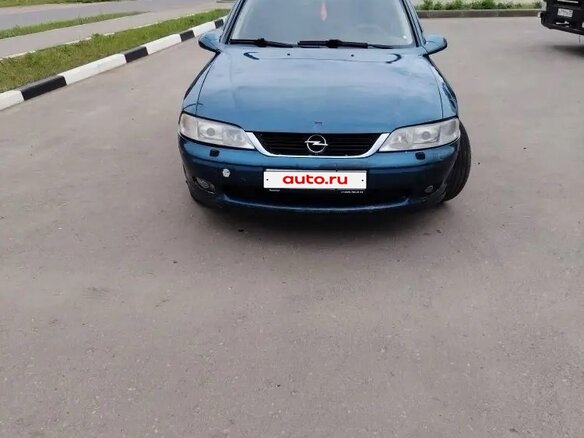 2001 Opel Vectra B Рестайлинг, синий, 180000 рублей - вид 1