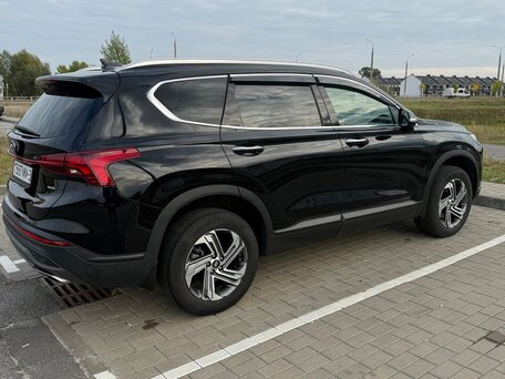 2023 Hyundai Santa Fe IV Рестайлинг, чёрный, 3200000 рублей, вид 3