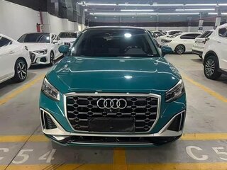2022 Audi Q2 L 35 TFSI I Рестайлинг, голубой, 1970000 рублей, вид 2