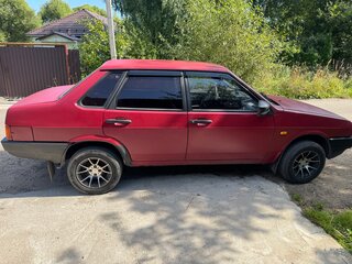 1998 Lada (ВАЗ) 21099, красный, 130000 рублей, вид 2