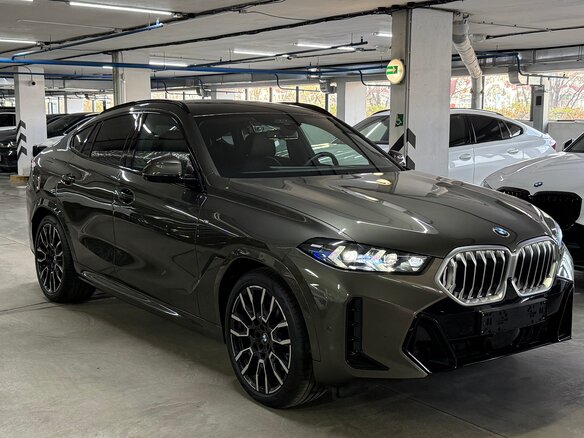 2024 BMW X6 40i III (G06) Рестайлинг, зелёный, 15795000 рублей - вид 3
