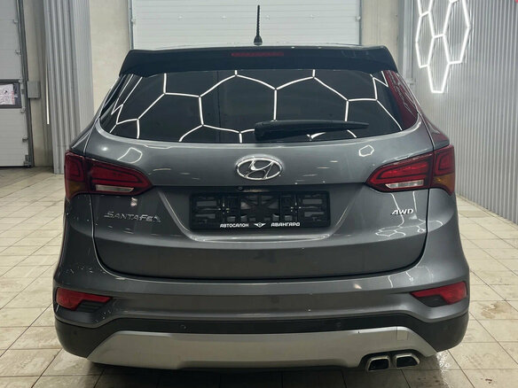 2016 Hyundai Santa Fe III Рестайлинг, серый, 2165000 рублей - вид 5
