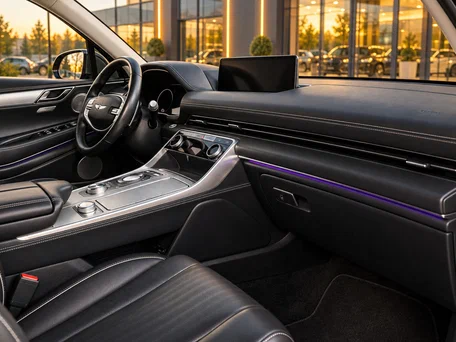2021 Genesis GV80 I, чёрный, 4990000 рублей, вид 5