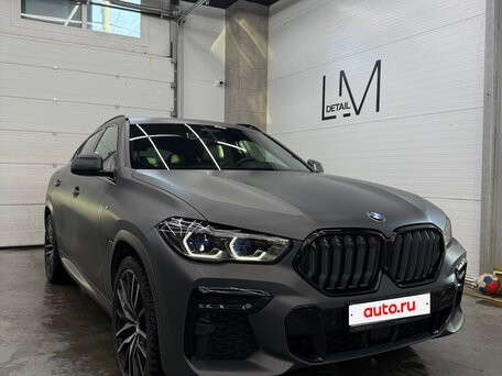 2022 BMW X6 40d III (G06), серый, 10000000 рублей, вид 5