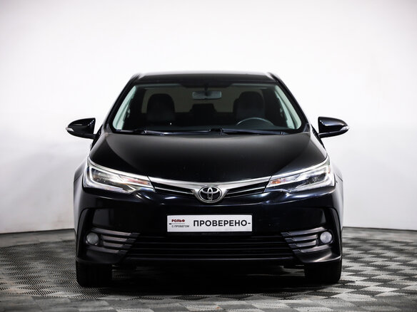 2018 Toyota Corolla XI (E160, E170, E180) Рестайлинг 1, чёрный, 1469777 рублей - вид 1