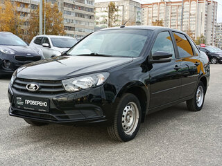 2022 Lada (ВАЗ) Granta I Рестайлинг, чёрный, 660000 рублей, вид 1