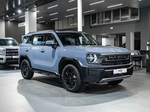 2026 Haval H3 I Рестайлинг, серый - вид 3