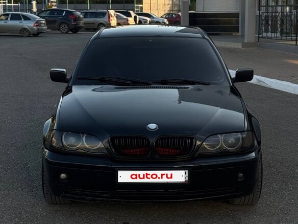 2004 BMW 3 серии 318i IV (E46) Рестайлинг, чёрный, 690000 рублей