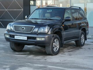 2006 Lexus LX 470 II Рестайлинг, чёрный, 2000000 рублей, вид 1