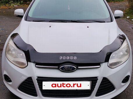2014 Ford Focus III, белый, 665000 рублей, вид 3