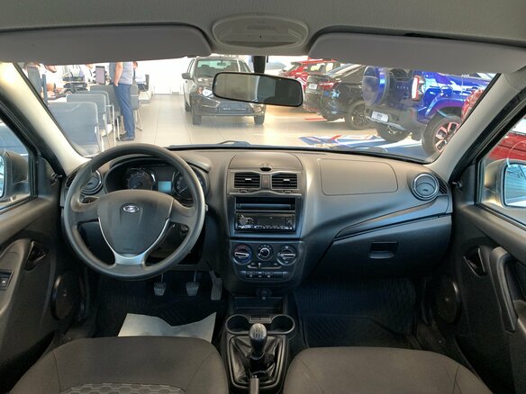2019 Lada (ВАЗ) Granta I Рестайлинг, серебристый, 480000 рублей - вид 15