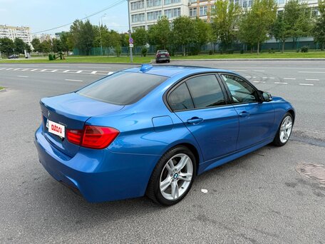 2015 BMW 3 серии 320i xDrive VI (F3x), синий, 1800000 рублей, вид 4