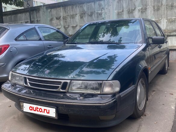 1996 Saab 9000 I Рестайлинг, зелёный, 680000 рублей - вид 1