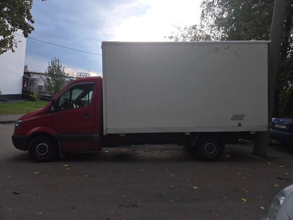 2009 Mercedes-Benz Sprinter, красный, 2190000 рублей - вид 1