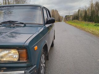 2007 Lada (ВАЗ) 2107, зелёный, 150000 рублей, вид 4