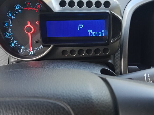 2013 Chevrolet Aveo II, синий, 600000 рублей - вид 7