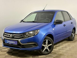 2019 Lada (ВАЗ) Granta I Рестайлинг, синий, 795000 рублей, вид 1