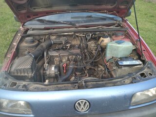 1990 Volkswagen Passat B3, красный, 120000 рублей, вид 4