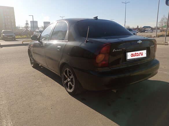 2008 Chevrolet Lanos I, чёрный, 140000 рублей - вид 3